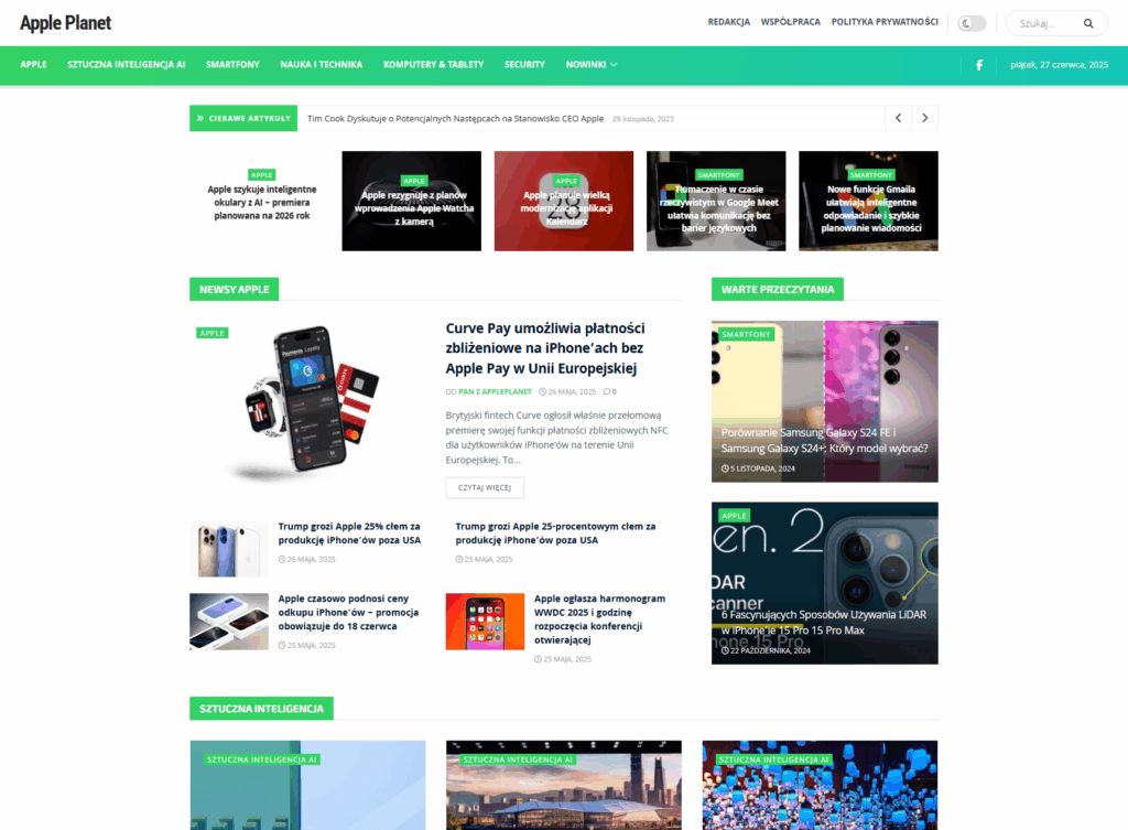 Realizacja Apple Planet – barmSTUDIO